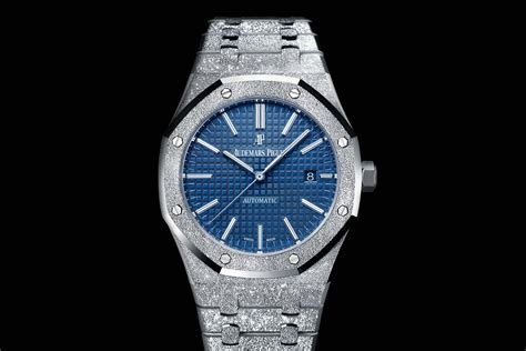 frosted audemars piguet royal oak